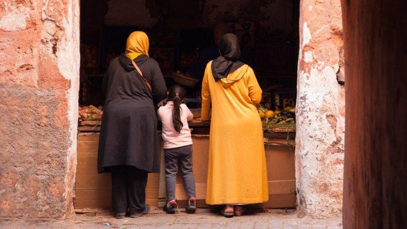 morocco earthquake, women