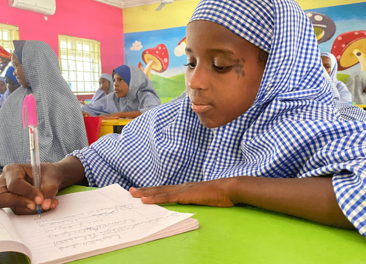 A school in Nigeria is providing education to nomadic herder families for the first time in generations