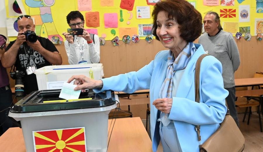 Gordana Siljanovska-Davkova elected North Macedonia’s first woman president